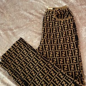 Authentic Fendi knit pant/jogger. Great shape. Super comfortable